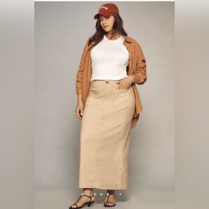 Maeve by Anthropologie The Colette Maxi Skirt